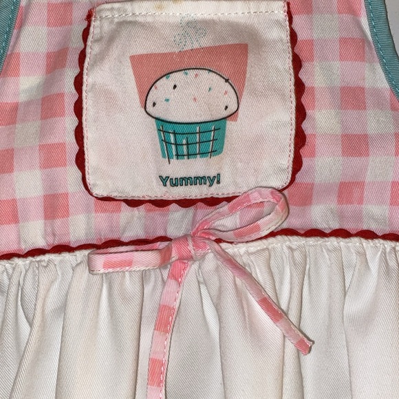 PLAY WONDER Girl’s Velcro Adjustable Full Apron - Picture 3 of 10